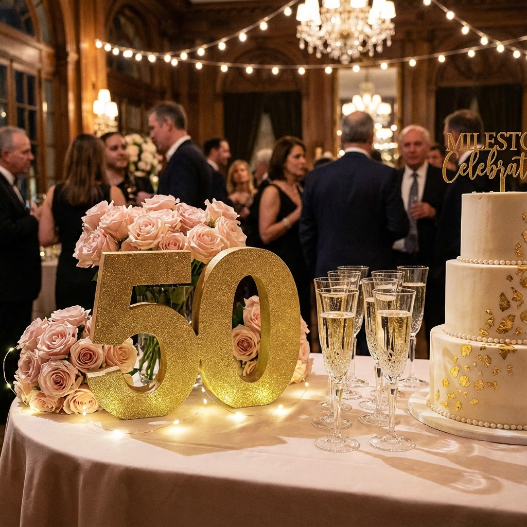 Geburtstagswünsche für Frauen 50